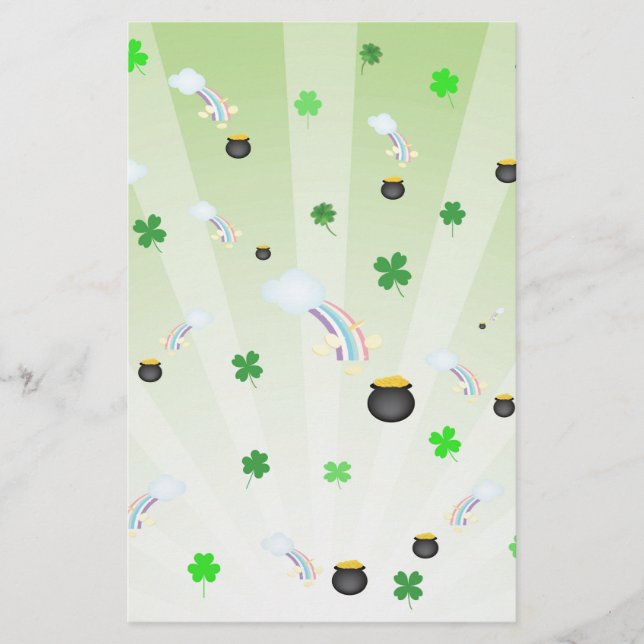 Gold-Pot Briefpapier (Vorderseite)