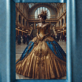 Gold Princess Steampunk Viktorianisch Industrial
