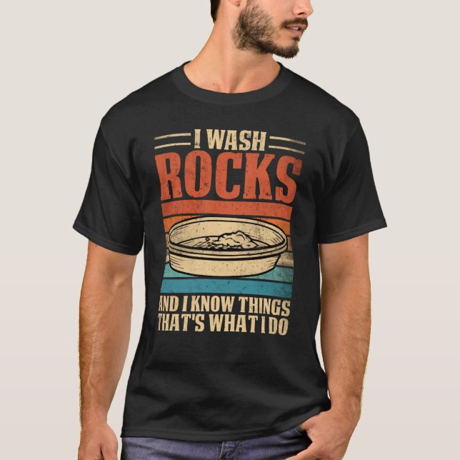 Gold Prospector  Gold Miner Digger Treasure Huntin T-Shirt (Vorderseite)