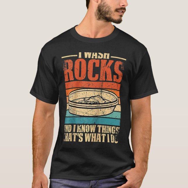 Gold Prospector  Gold Miner Digger Treasure Huntin T-Shirt (Vorderseite)