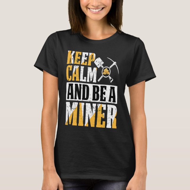 Gold Prospector  Gold Miner Digger Treasure Huntin T-Shirt (Vorderseite)