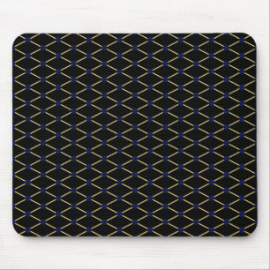 Gold-Rastermuster - Hintergrundfarbe anpassen Mousepad