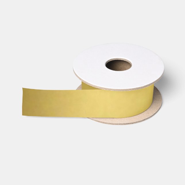 Gold Ribbon Satinband (Spule)