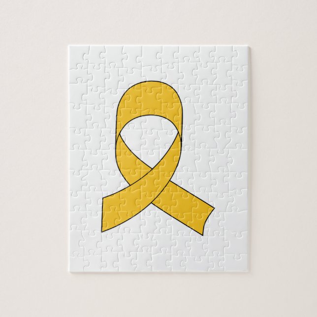 Gold Ribbon Zeichnend (Vertikal)