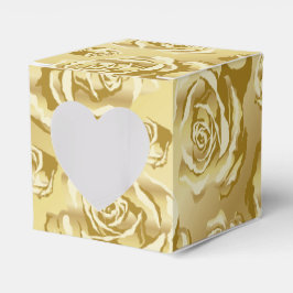 Gold-Rose-Geschenkboxen Geschenkschachtel