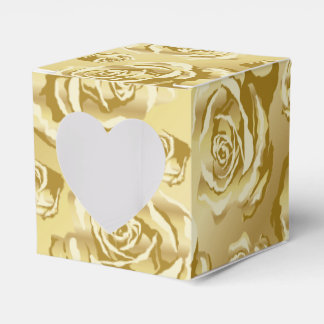 Gold-Rose-Geschenkboxen Geschenkschachtel