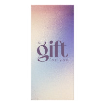 Gold Rose Glitzer Elegantes Geschenkgutschein