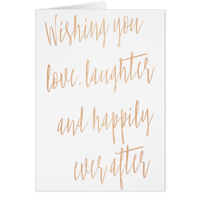 Gold-Rose "Liebe wünschen" (Vorne)