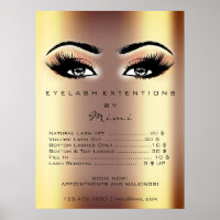 Gold Rose Peach Makeup Artist Eyes Lashes Preise