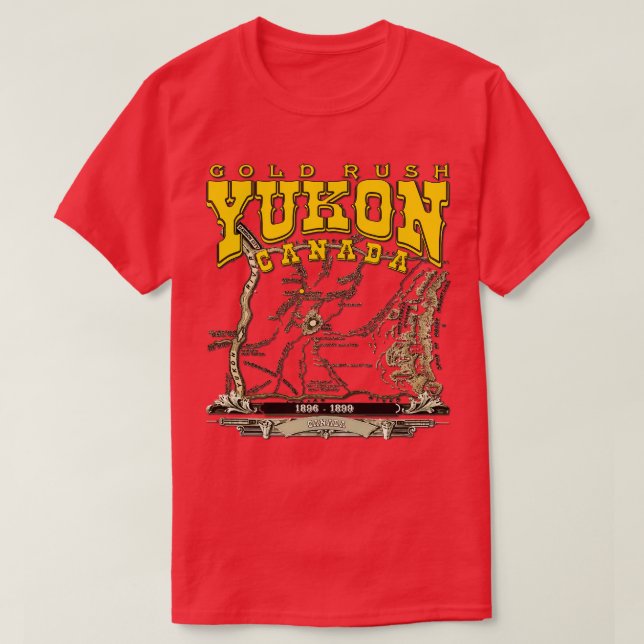 Gold Rush Yukon T-Shirt (Design vorne)