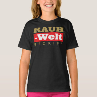 Gold RWB Rauh Welt als T - Shirt des Logos Classic