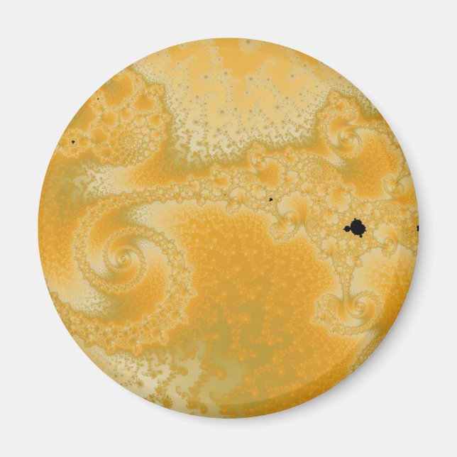 Gold Schmelz Magnet (Vorne)