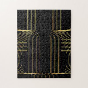Gold, Schwarz, elegant, cool, einzigartig trendige