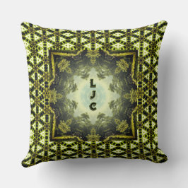 Gold Schwarz-weiß Diamond Patterns King Kissen