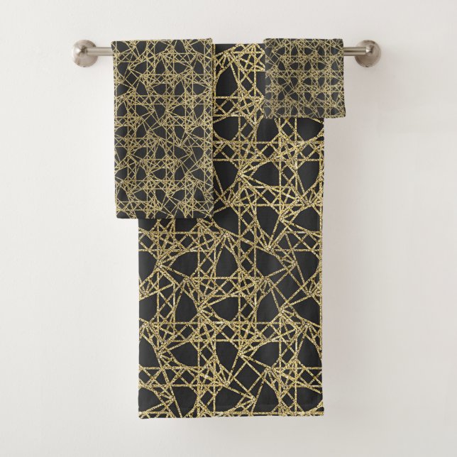 Gold Scratch Golden Modern Glamor Unique Élégant (En situation)