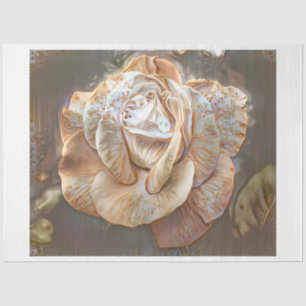 Gold Seide Moderne Rose Kunst, Dichtung und Musik Seidenpapier