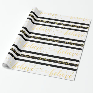 Gold Shine glaubt   Versandpapier Geschenkpapier