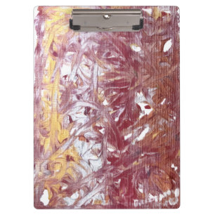 Gold, Silber, Rot, Roségold, Marmorkunst Klemmbrett