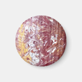 Gold, Silber, Rot, Roségold, Marmorkunst Magnet
