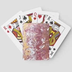 Gold, Silber, Rot, Roségold, Marmorkunst Spielkarten