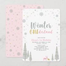 Gold & Silber Winterlandschaft 1. Party