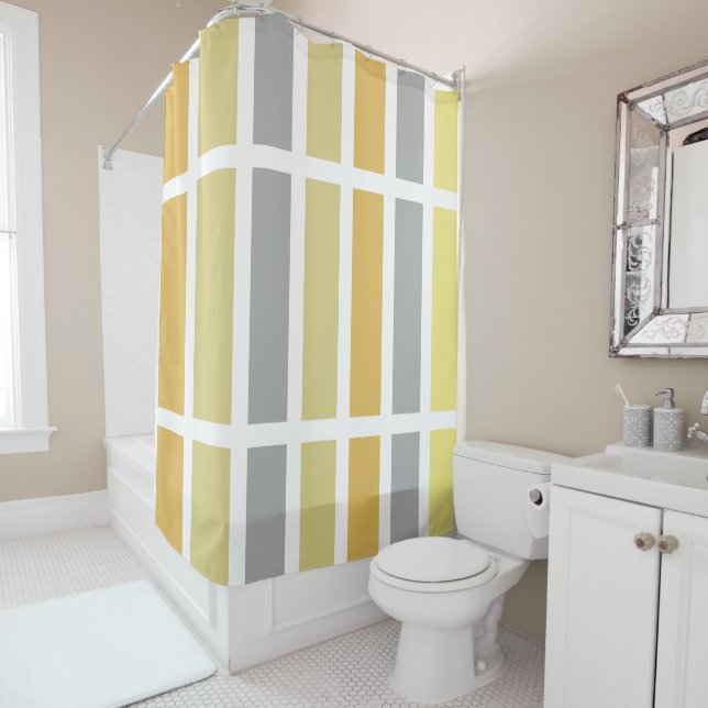 Gold Silver Bronze Metal Hues Duschvorhang (Beispiel)