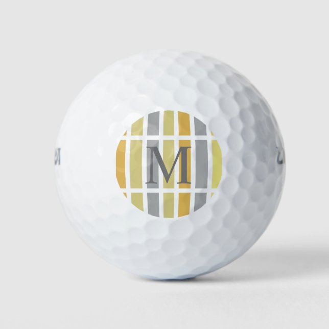 Gold Silver Bronze Metal Hues Golfball (Vorderseite)