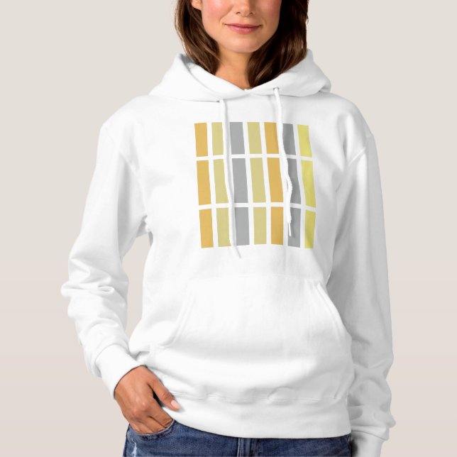 Gold Silver Bronze Metal Hues Hoodie (Vorderseite)