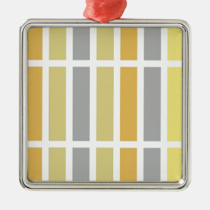 Gold Silver Bronze Metal Hues Ornament Aus Metall
