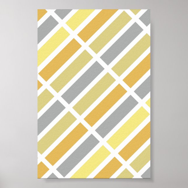 Gold Silver Bronze Metal Hues Poster (Vorne)