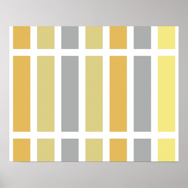 Gold Silver Bronze Metal Hues Poster (Vorne)