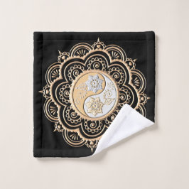 Gold & Silver Mandala Waschlappen