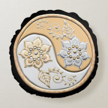 Gold & Silver Yin Yang 