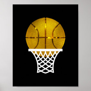 Gold Sketll Trophy Mvp Auszeichnung Poster