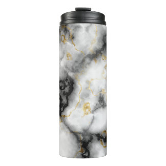 Gold Smoke Marmor Thermosbecher