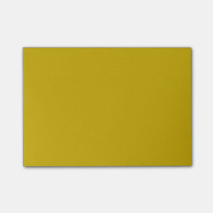 Gold Solid Color Post-it Klebezettel