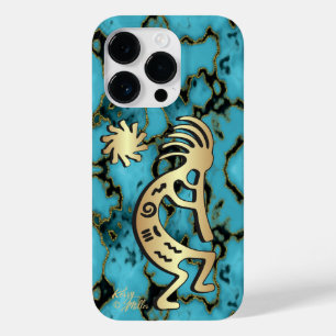 Gold Southwest Kokopelli iPhone / iPad Gehäuse Case-Mate iPhone 14 Pro Hülle