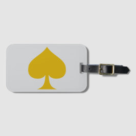 Gold Spade  Gepäckanhänger