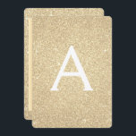 Gold Sparkle Glitzer Girly Birthday Party Einladung<br><div class="desc">Gold Sparkle Glitzer Girly Birthday Party Monogram Name and Initial Birthday Party Einladung. Diese Einladung ist ideal für das Gold Sparkle Glitzer Girly Party,  das in Luxus feiern möchte.</div>