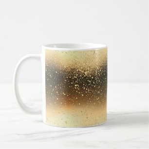 Gold Sparkle Glitzer Kaffeetasse