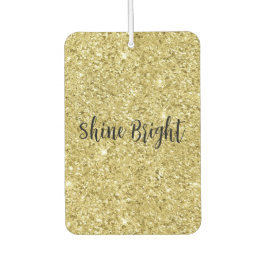 Gold Sparkling Glitzer Autolufterfrischer