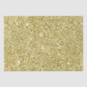 Gold Sparkling Glitzer Seidenpapier