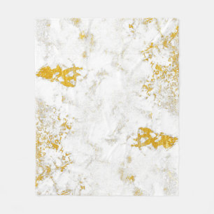 Gold spritzt Textur. Gestaltungselement Fleecedecke