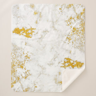 Gold spritzt Textur. Gestaltungselement Sherpadecke