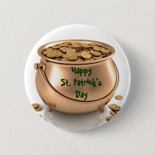 GOLD, ST. Schaltfläche "PATRICK'S DAY" Button