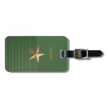 Gold Star auf Green