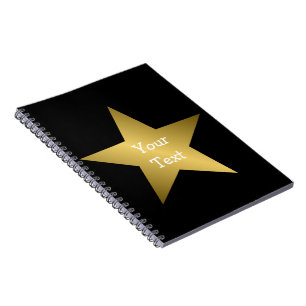 Gold Star Design Notizblock