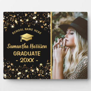 Gold Star Graduate   Foto 2025 Abschluss Fotoplatte