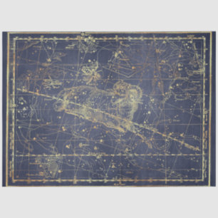 Gold Star Karten-Serie Design 14 Seidenpapier