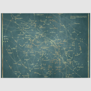 Gold Star Karten-Serie Design 21 Seidenpapier
